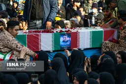 تصاویر تشییع پیکر شهید «سعید علیدادی» 
