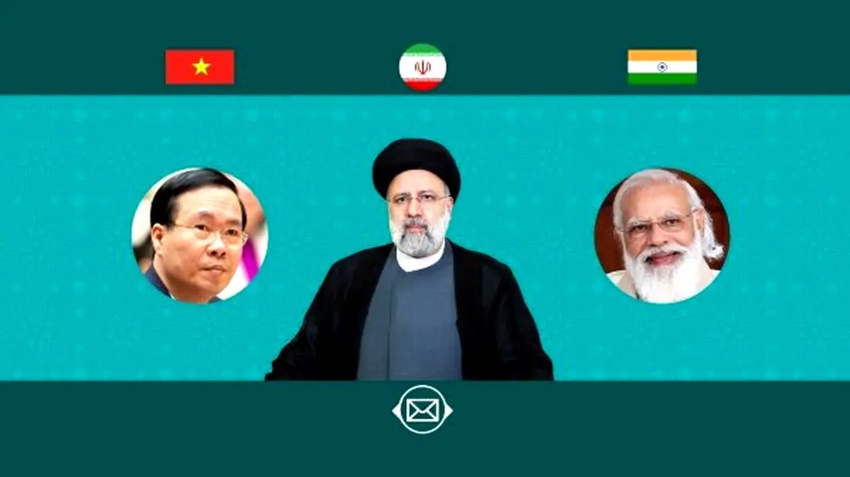 پیام تبریک نوروزی نخست وزیر هند و رئیس جمهور ویتنام به رئیسی