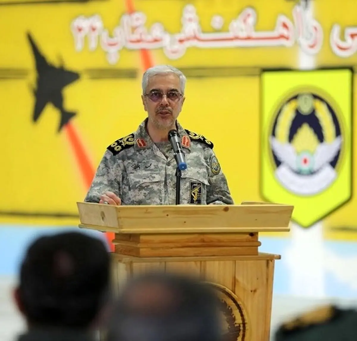 هشدار سرلشکر باقری به صهیونیست‌ها از پایگاه عقاب ۴۴