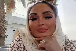 لاغرشدن شدید الهام حمیدی سوژه شد| عکس الهام حمیدی در ماشین لاکچری