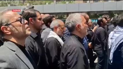  وزیر آموزش و پرورش در مراسم تشییع برادر شهیدش