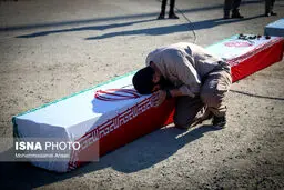 تصاویر بازگشت پیکر مطهر ۳۴ شهید از شلمچه به کشور