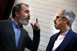 
سکانس خنده‌دار از لهجه بانمک جواد رضویان | کل کل شدید جواد رضویان با سیامک انصاری