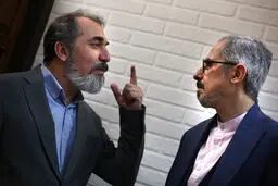 
سکانس خنده‌دار از لهجه بانمک جواد رضویان | کل کل شدید جواد رضویان با سیامک انصاری