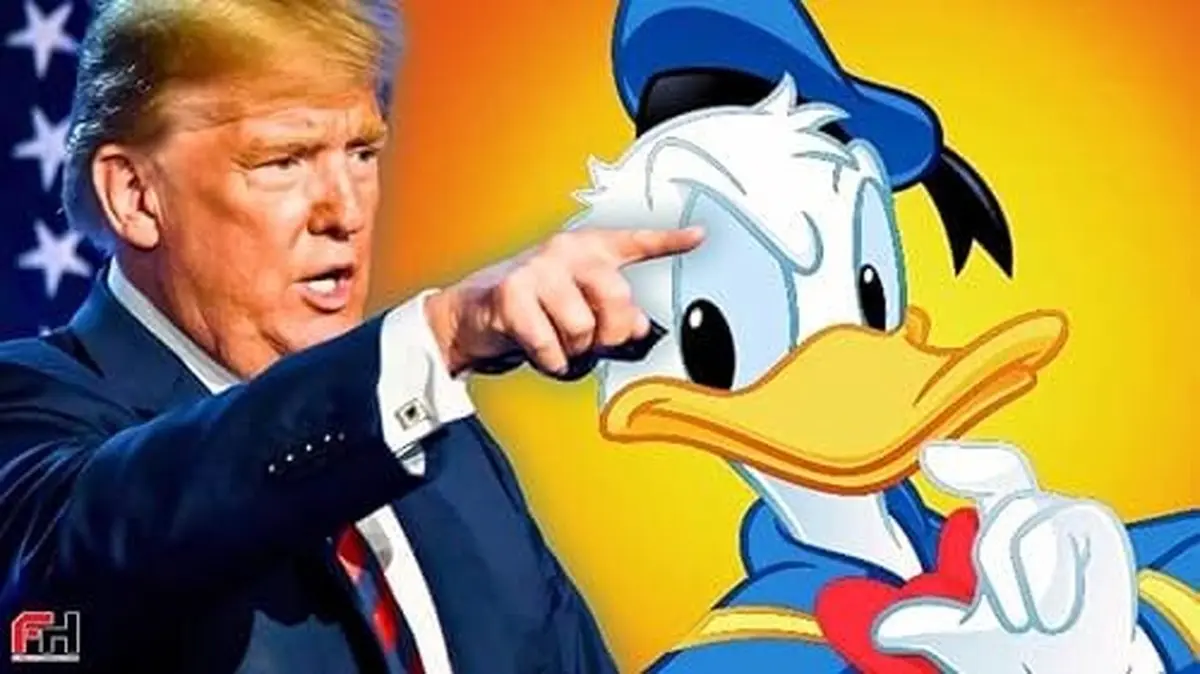 دونالد اردک حاشیه‌ساز شد +واکنش ترامپ