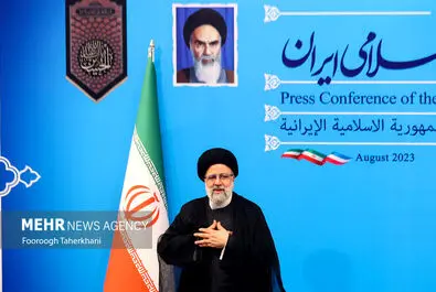 نشست خبری رئیس جمهور