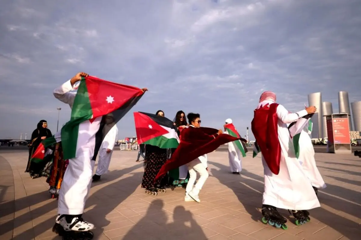 اردنی‌ها دوحه را تسخیر کردند! (عکس)