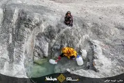 تصاویر فقر و بی آبی و محرومیت در روستای شمس آباد سرباز