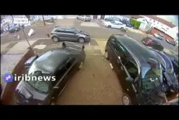 تصاویر طوفان هولناک در لندن