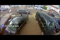 تصاویر طوفان هولناک در لندن