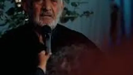 گریه مردم برای رهبر شهید با شنیدن صدای مکبر آقا