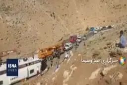 راننده اتوبوس حامل خبرنگاران بازداشت شد 