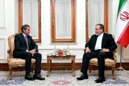 اولین فیلم از دیدار عراقچی و رافائل گروسی