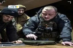 تصویر جنجالیِ فرمانده اوکراینی با نشان داعش

