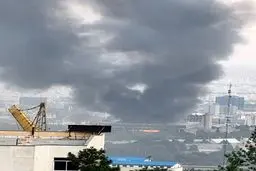 گزارش ویژه از مقابل ساختمان بمباران شده صدا و سیما
