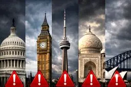 هشدار ۵ کشور برای سفر به ایران + اسامی