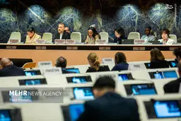 تصاویر امیرعبداللهیان در کنفرانس خلع سلاح سازمان ملل