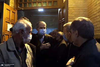 مراسم ختم همسر شهید مطهری