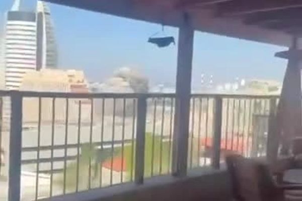 فیلم جدید از حمله مهم ایران به حیفا