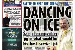روزنامه‌های انگلیس: رقص روی یخ
