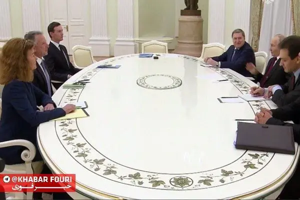 دیدار رو در روی پوتین و ویتکاف در کرملین + عکس