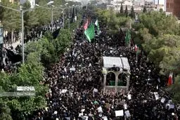 پوشش لحظه به لحظه: آخرین سفر استانی شهید جمهور