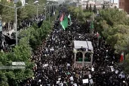پوشش لحظه به لحظه: آخرین سفر استانی شهید جمهور