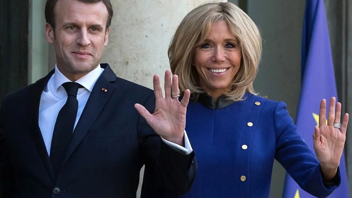بمب خبری ترامپ: همسر ماکرون در حال انجام عمل تغییر جنسیت است!