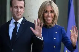 بمب خبری ترامپ: همسر ماکرون در حال انجام عمل تغییر جنسیت است!