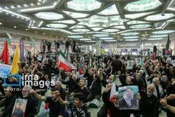 تصاویر بزرگداشت مردمی شهدای اقتدار در مصلی تهران