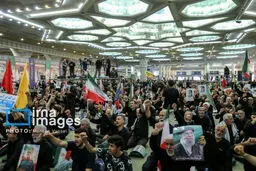 تصاویر بزرگداشت مردمی شهدای اقتدار در مصلی تهران