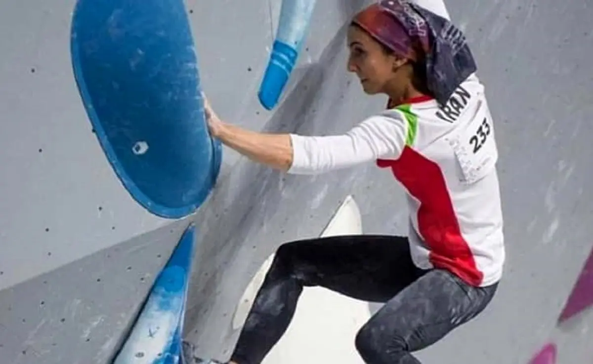 استوری الناز رکابی درباره علت کشف حجابش در مسابقه + عکس