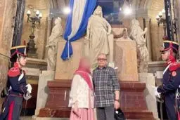 لورفتن عکس جنجالی از معاون پزشکیان در آژانتین!