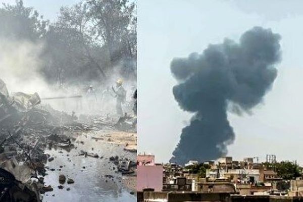 مرگ ۱۳۳ تن در حادثه سقوط هواپیما در هند + عکس