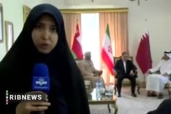 دیدار سه‌جانبه ایران عمان و قطر در تهران