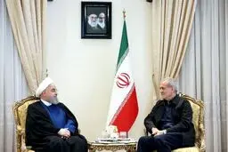 تصویر دیدار روحانی با پزشکیان