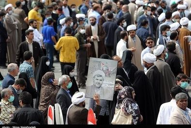 تصاویر | تشییع پیکر شهید حجت‌الاسلام اصلانی در مشهد