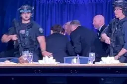 لحظات تیراندازی و وحشت در ضیافت شام کاخ سفید