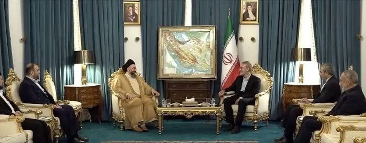 در دیدار لاریجانی با عمار حکیم چه گذشت؟