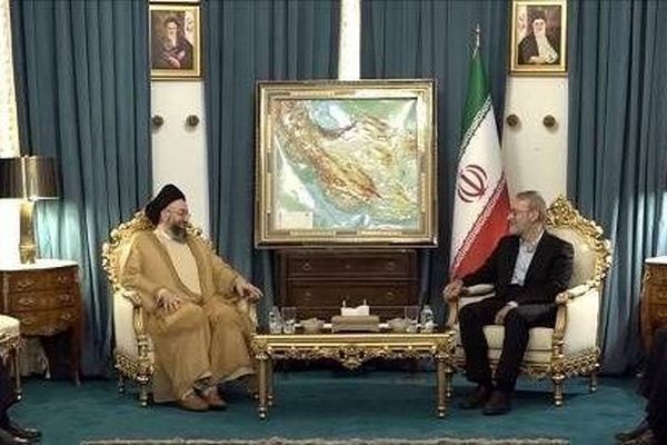 در دیدار لاریجانی با عمار حکیم چه گذشت؟