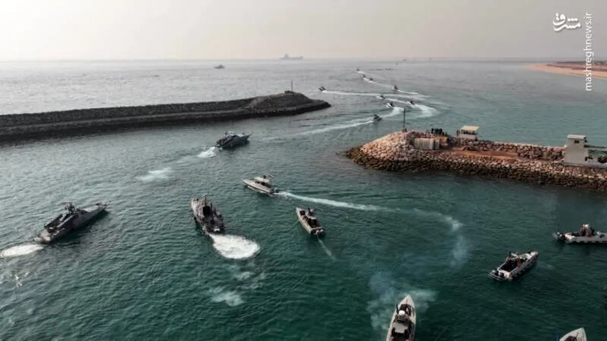 بندر فاو؛رژه دریایی مشترک نیروهای ایران و عراق