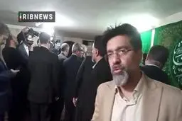 حضور پزشکیان در منزل مادر شهید رئیسی