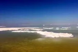 با تلاش مستمر دولت‌ها بالاخره دریاچه ارومیه از نقشه ایران به طور کامل محو شد!