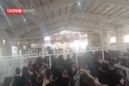 ببینید آخرین وضعیت ازدحام شدید زائران در مرز مهران