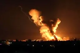 ده‌ها شهید و زخمی در بمباران شهر صیدا در جنوب لبنان