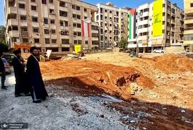 محل شهادت سید حسن نصرالله