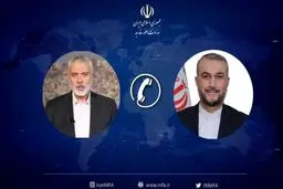 امیرعبداللهیان در گفتگو با هنیه: نتانیاهو به پایان خط رسیده است