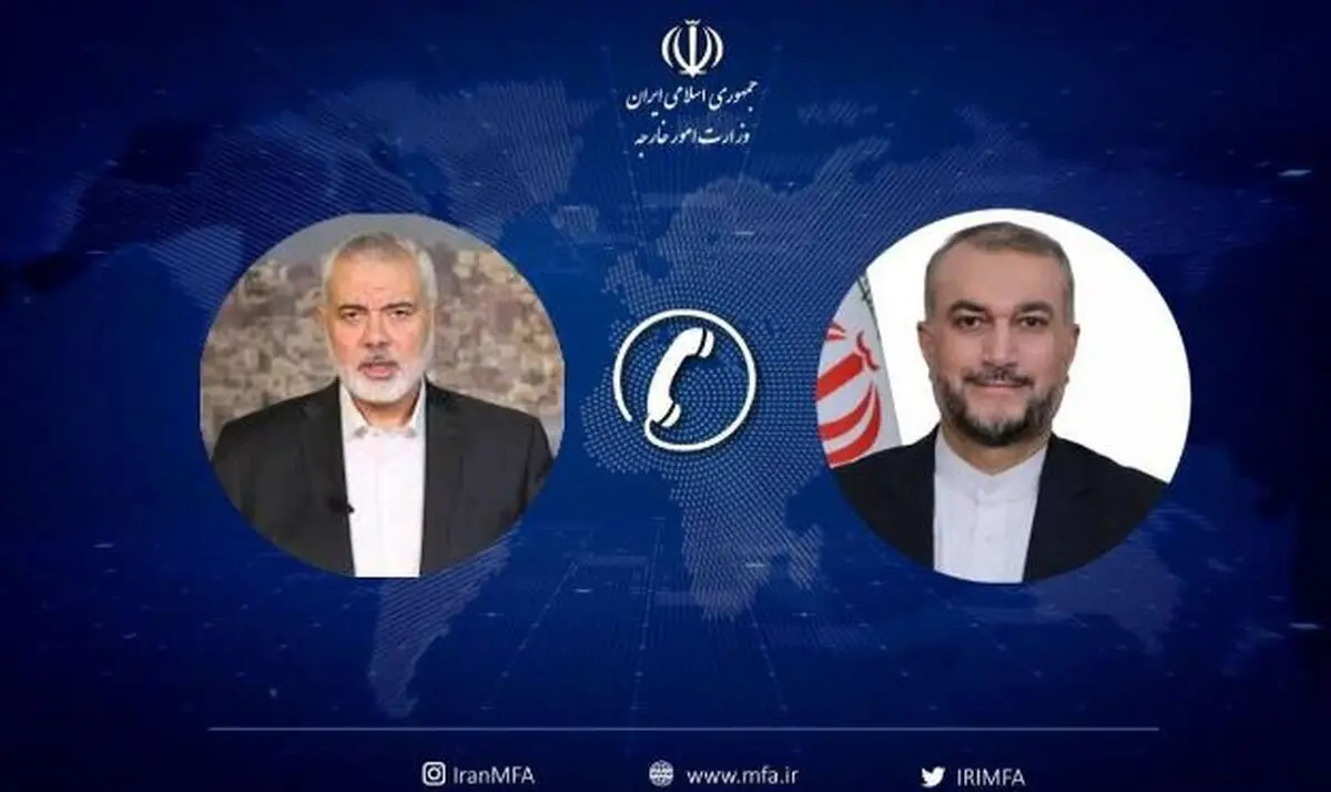 امیرعبداللهیان در گفتگو با هنیه: نتانیاهو به پایان خط رسیده است
