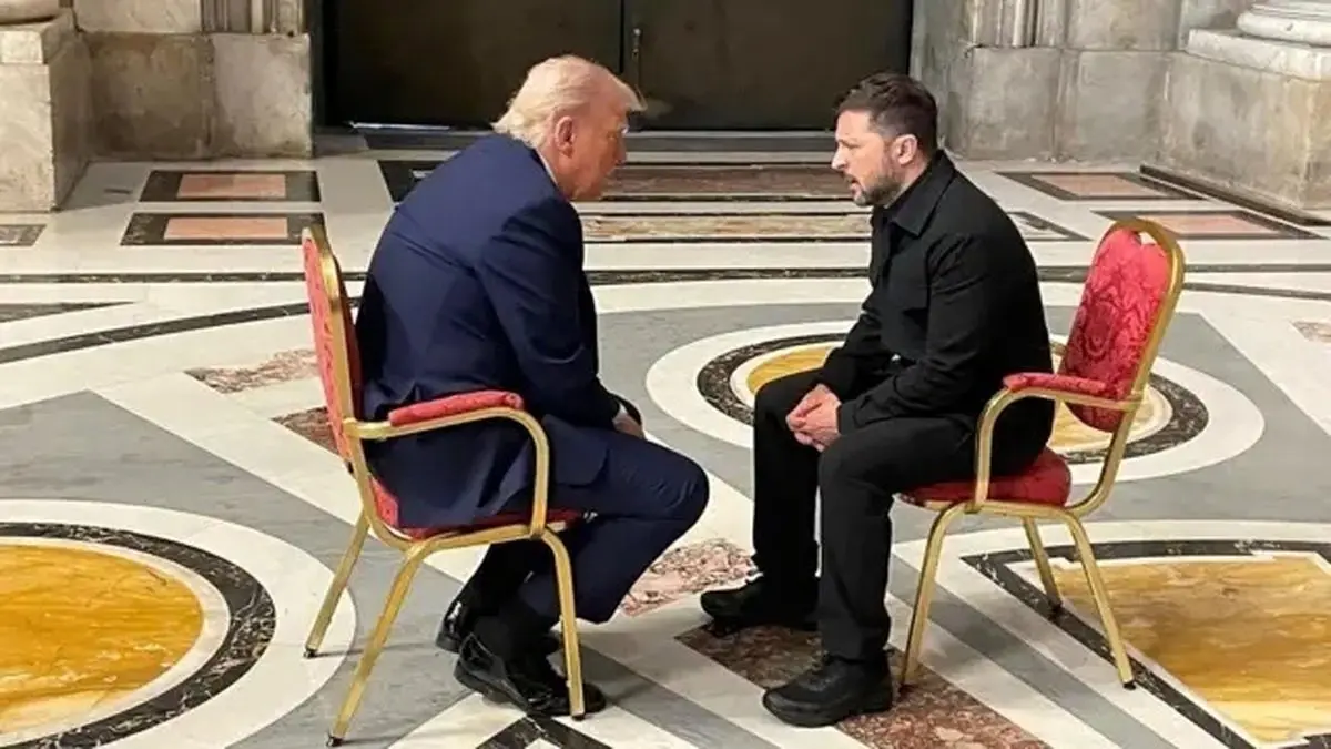 زلنسکی در راه کاخ سفید