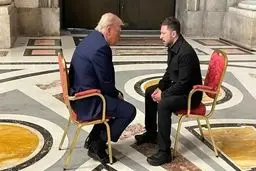 زلنسکی در راه کاخ سفید